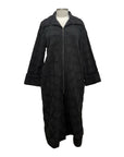 Moonlight SQUARE TEXTURED ZIP COAT
