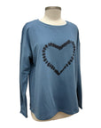 Escape by Habitat FLEECE HEART PULLOVER DESTINATION