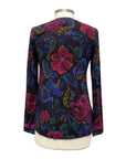 Johnny Was LONG SLEEVE V NECK SWING TEE APHAIA