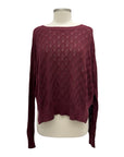 Planet DIAMOND WEAVE SWEATER