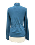 XCVI SLUB MOCK NECK TOP