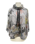 Inoah ABSTRACT SQUIGGLE PULL OVER