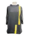 Ozai N Ku HORIZON SHORT SLEEVE MOCK TOP
