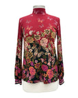 Johnny Was PUFF LONG SLEEVE MOCK TOP