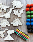 Woodsy Craft Co GARLAND DINO