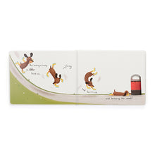 Load image into Gallery viewer, Jellycat OTTO SAUSAGE DOG BOOK
