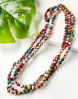 World Finds LONG BEAD NECKLACE
