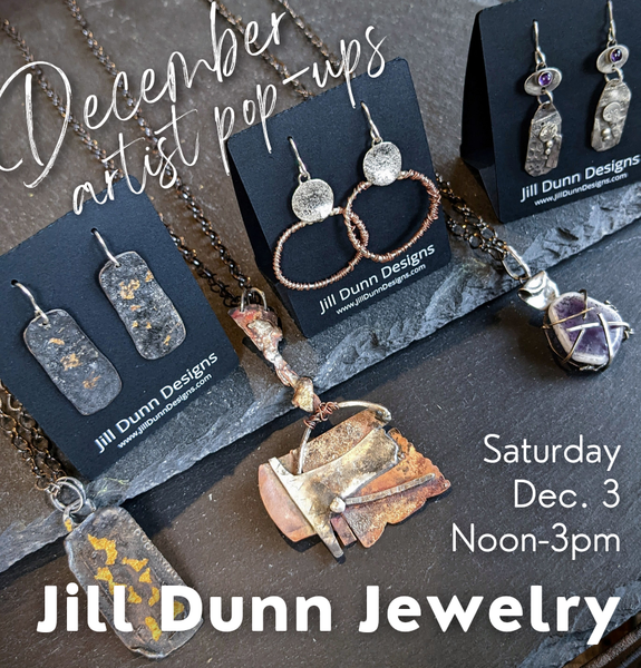 December Artist Pop-Up: Jill Dunn Jewelry, Dec. 3