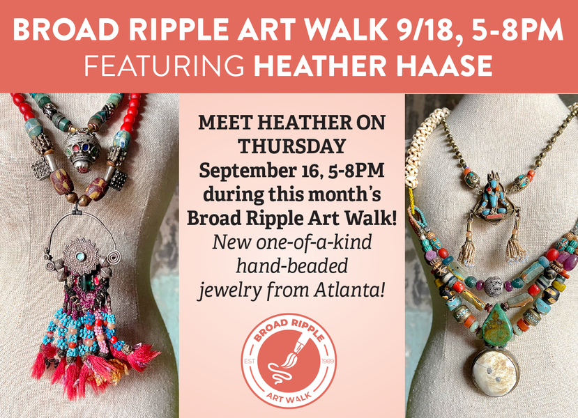 Broad Ripple Art Walk: Sept. 16, 5-8pm