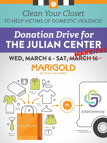 Annual Julian Center Donation Drive!