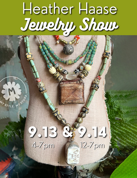 Heather Haase Jewelry Show, Sept. 13-14