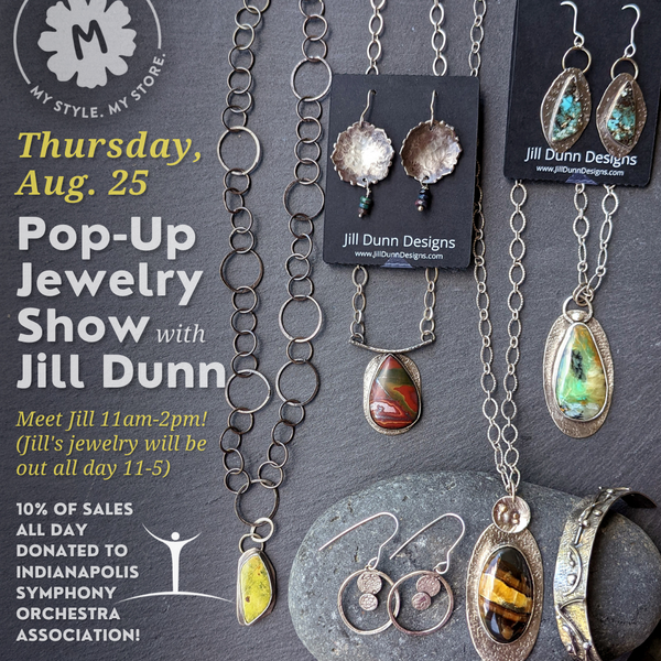 Pop-Up Jewelry Show with Jill Dunn! Aug. 25