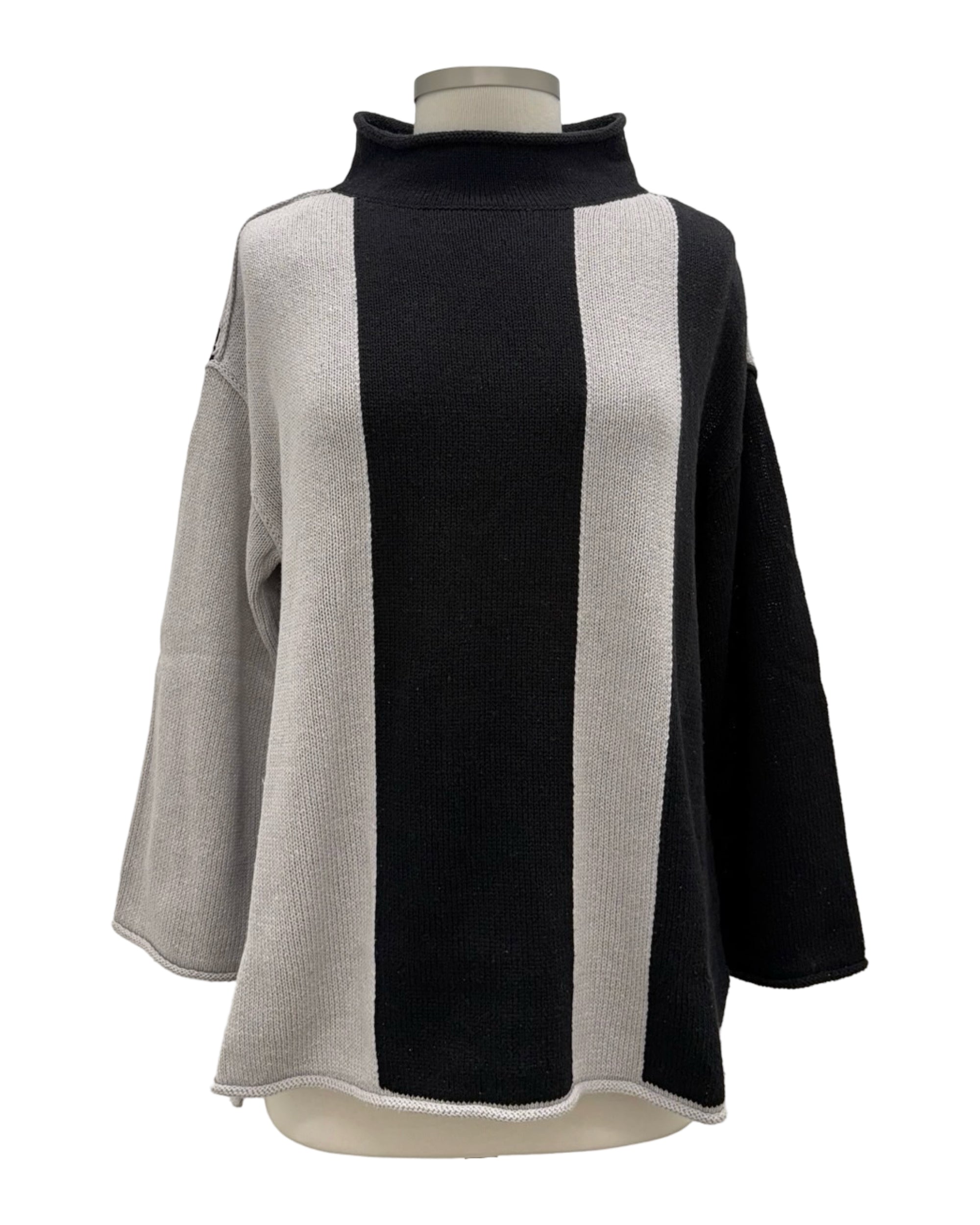 Olivia by Habitat VERTICAL PANEL TUNIC SWEATER