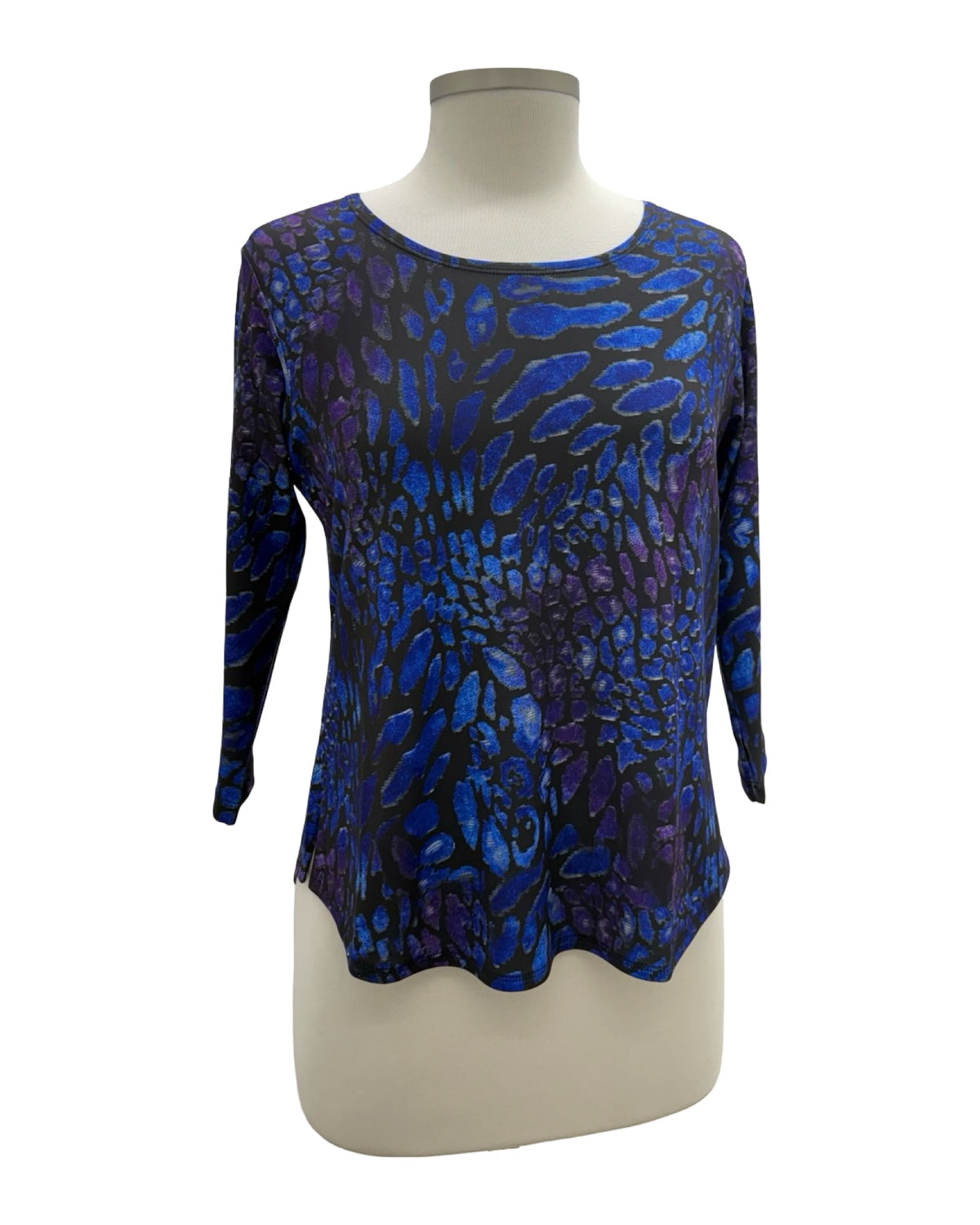 Sympli PRINT GO TO 3/4 SLEEVE SHORT