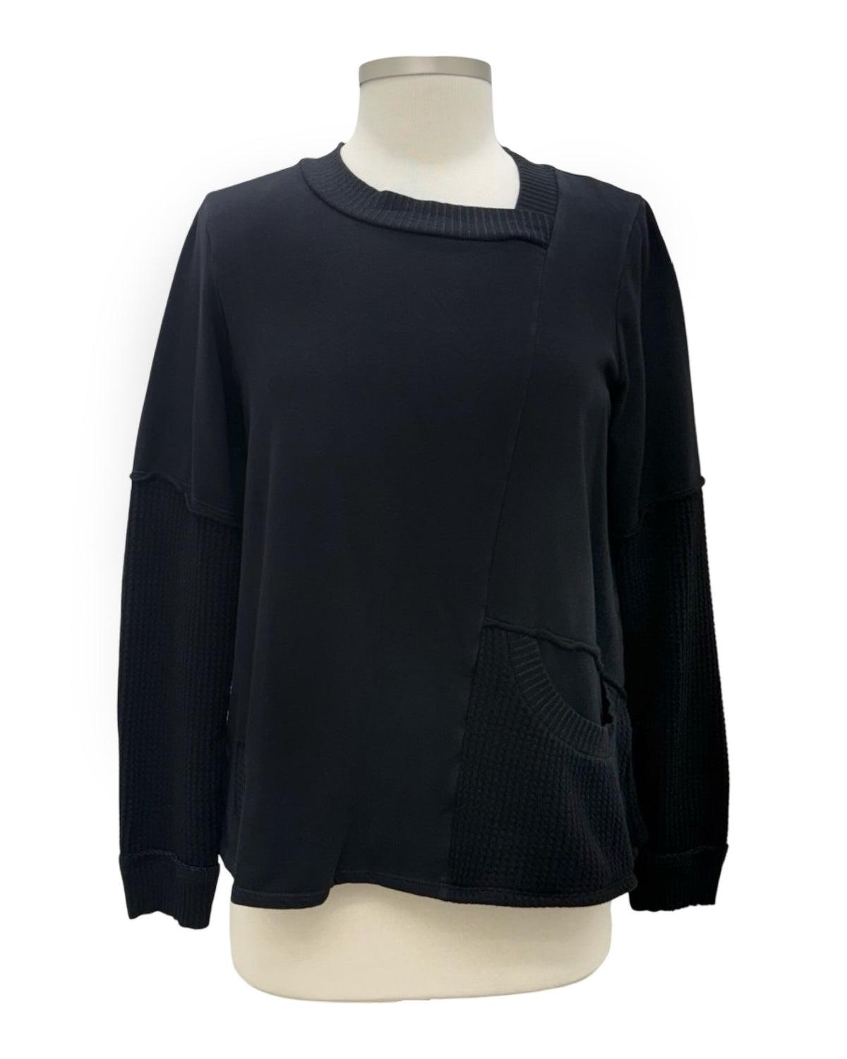 Fenini FLEECE PATCH TOP