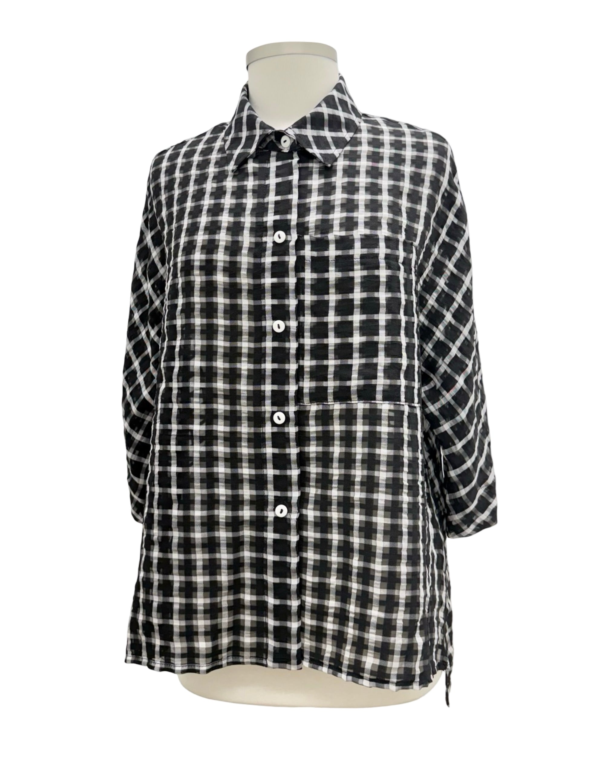 Moonlight GRID BLOUSE