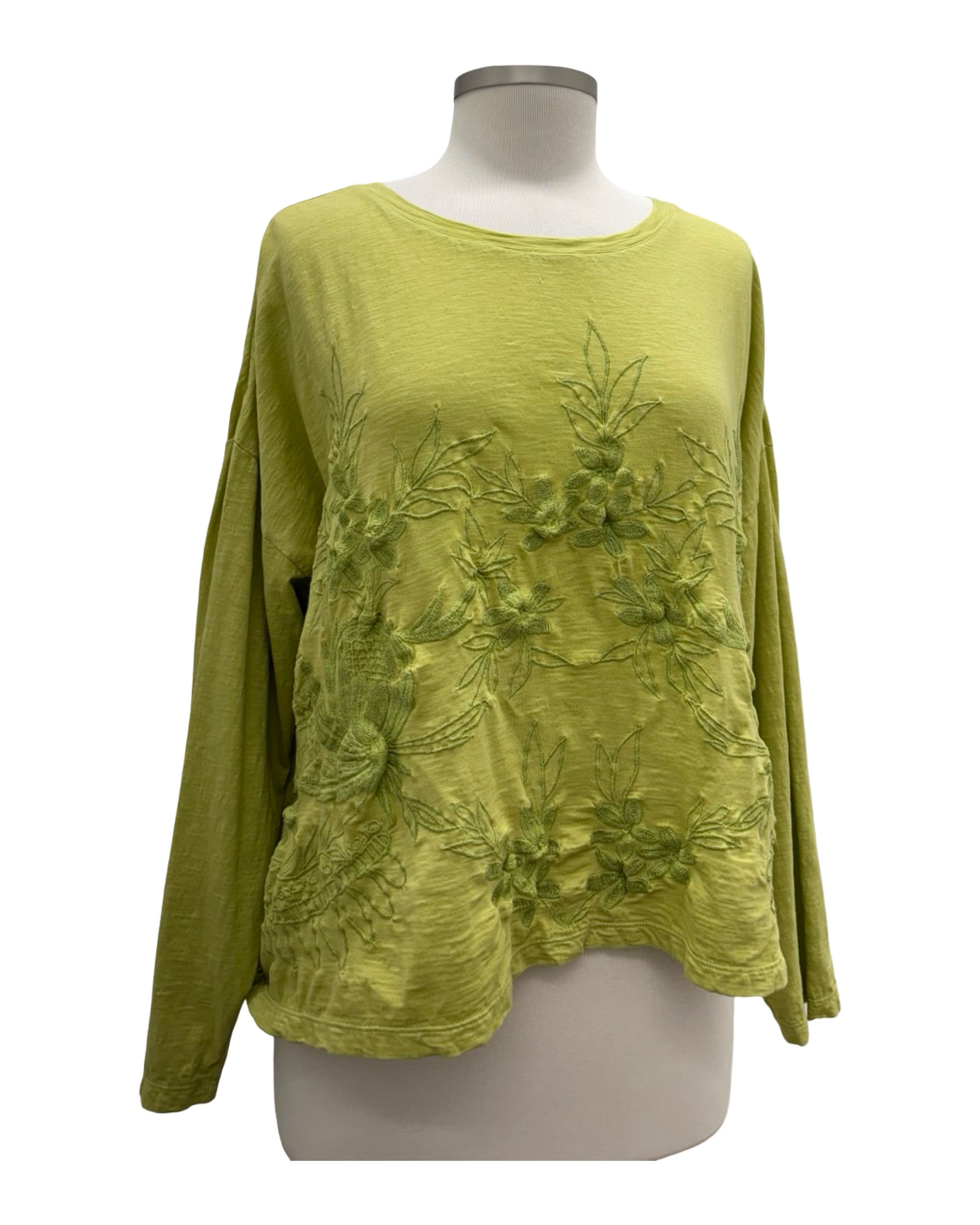 Krista Larson CROP THREAD TEE