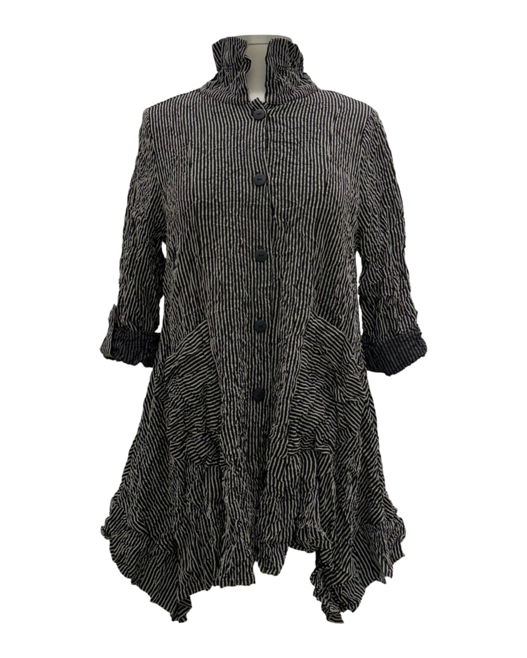 Moonlight BUTTON TUNIC TOP