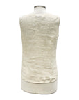 Blueberry EMBROIDERED LINEN TANK TOP