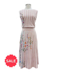 IVKO FLORAL SLEEVELESS DRESS - Originally $285