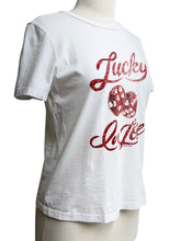 Load image into Gallery viewer, Michael Stars LUCKY IN LOVE TEE
