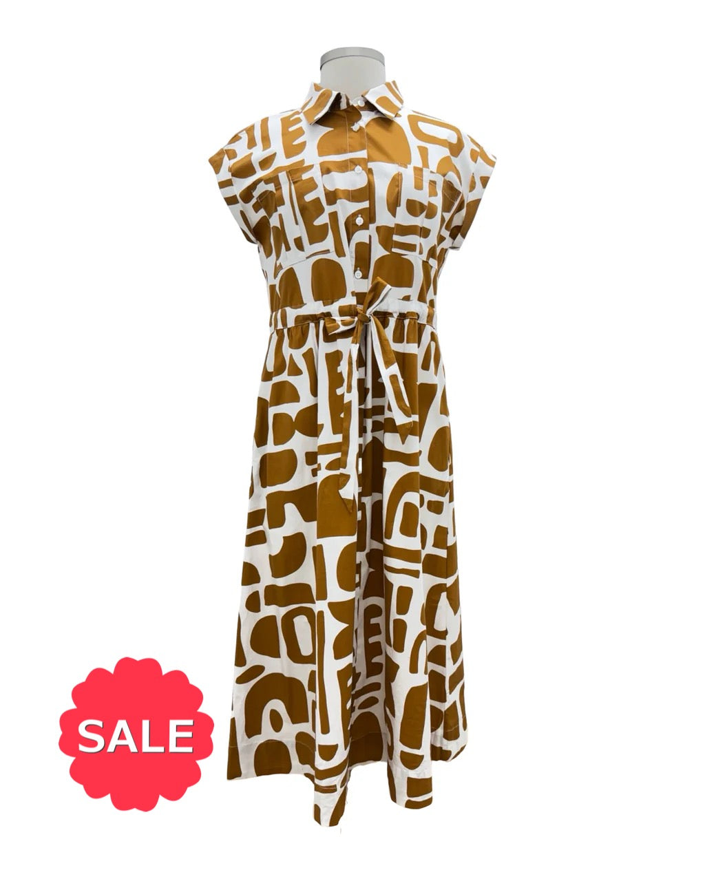 Foil BORN FREE LONG DRESS - Originally $159