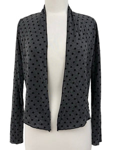 Cut Loose MESH DOT CROP CARDI