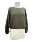 Bryn Walker GAUZE CROP SHIRT GIANNI