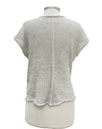 Red Thread V NECK CAP SEEVE SWEATER
