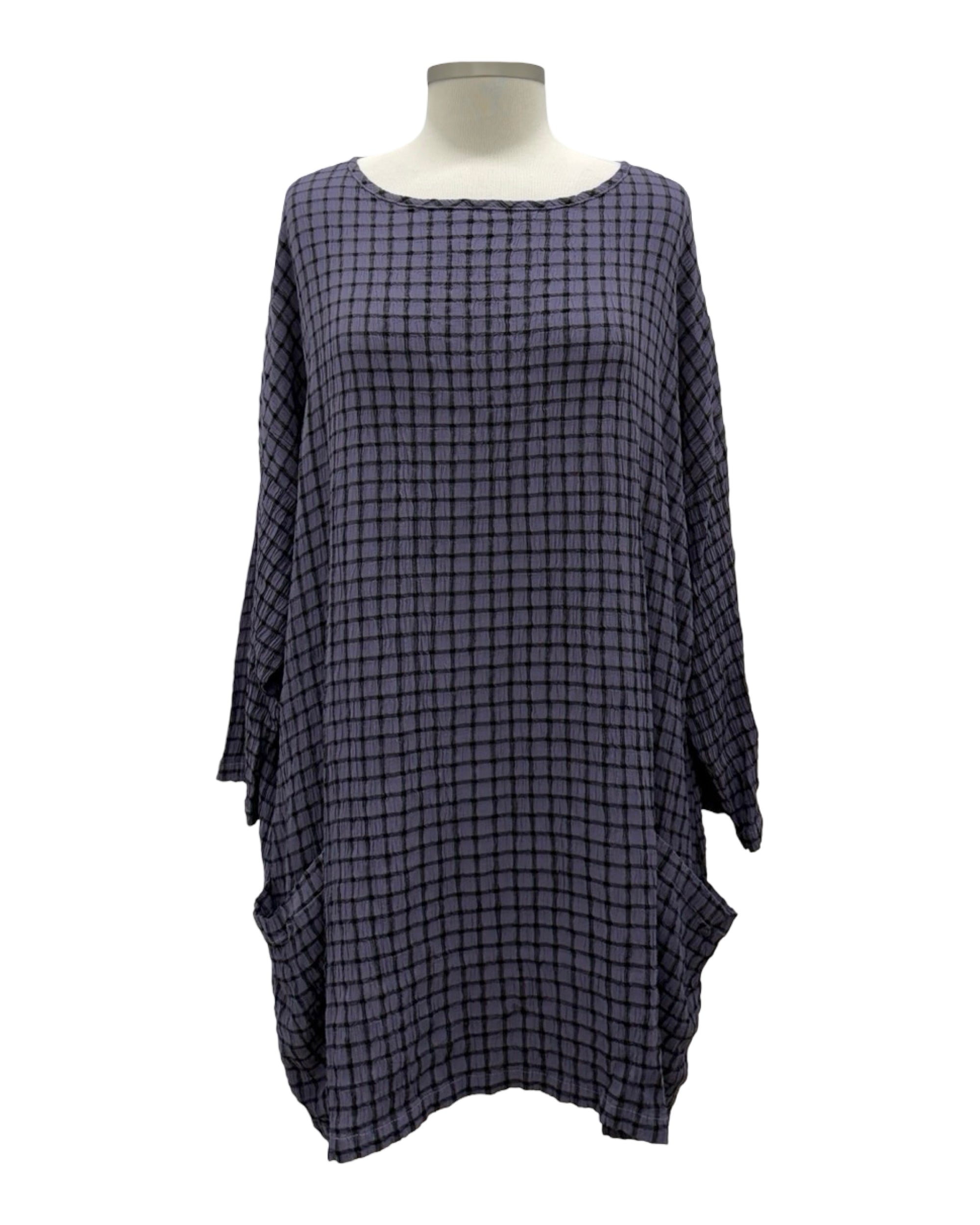 Cut Loose PLAID ONE SIZE TUNIC