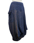 Ozai N Ku PULL ON RIB SKIRT