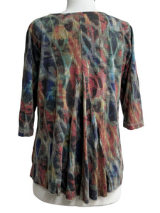 Prairie Cotton V GODET BACK TUNIC