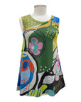 Inoah PUCKER TUNIC TANK