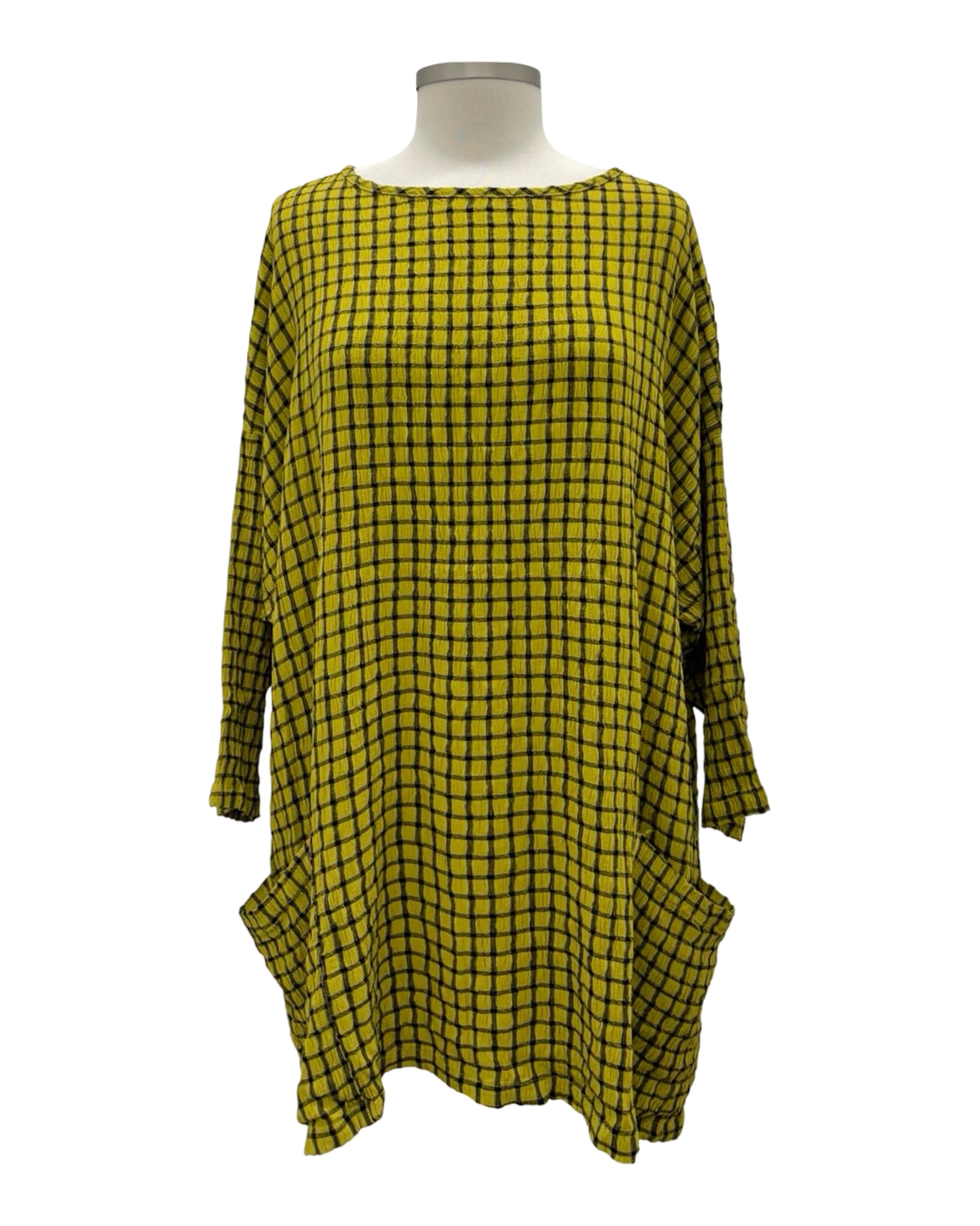 Cut Loose PLAID ONE SIZE TUNIC