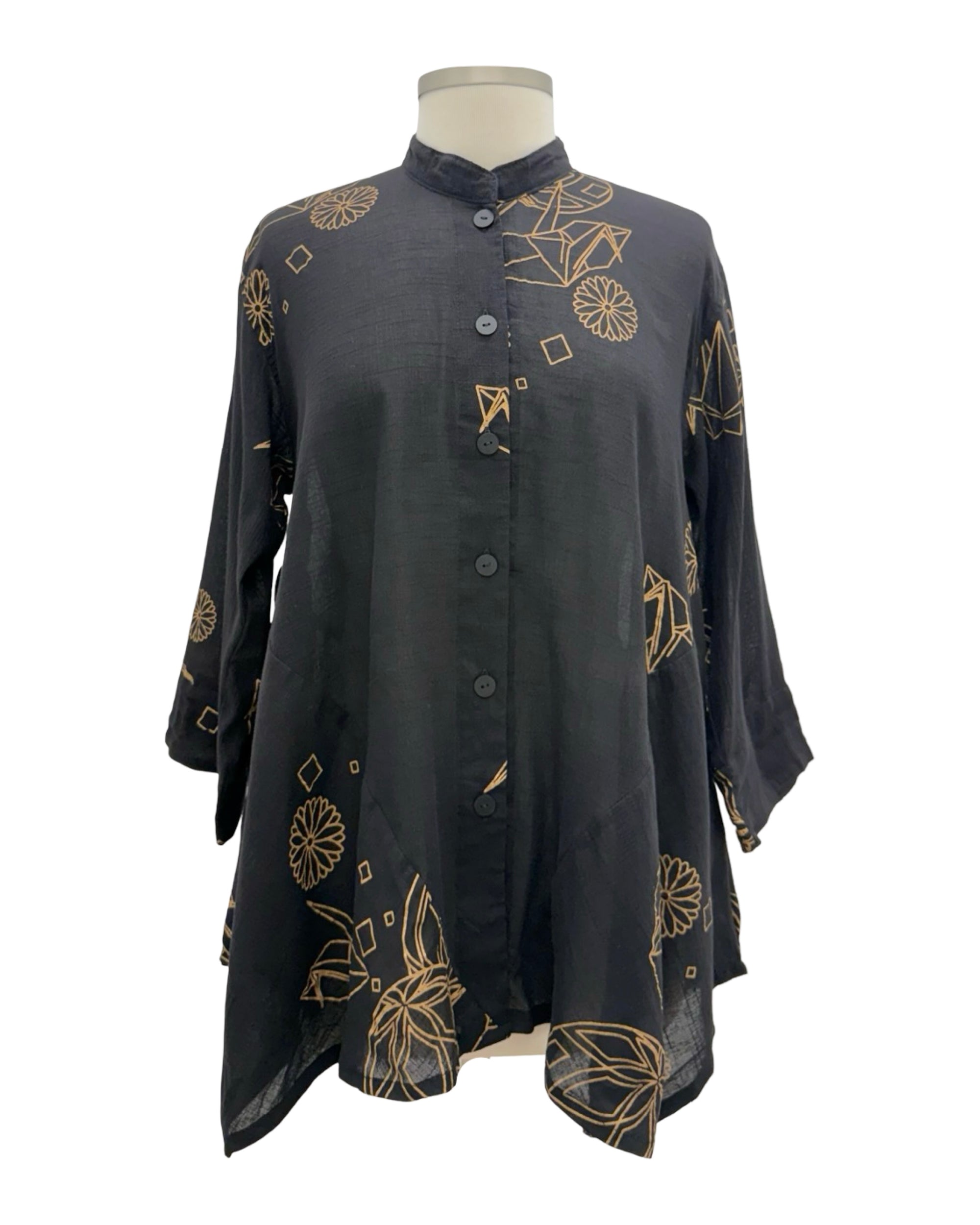 Yasuko BUTTON BLOUSE