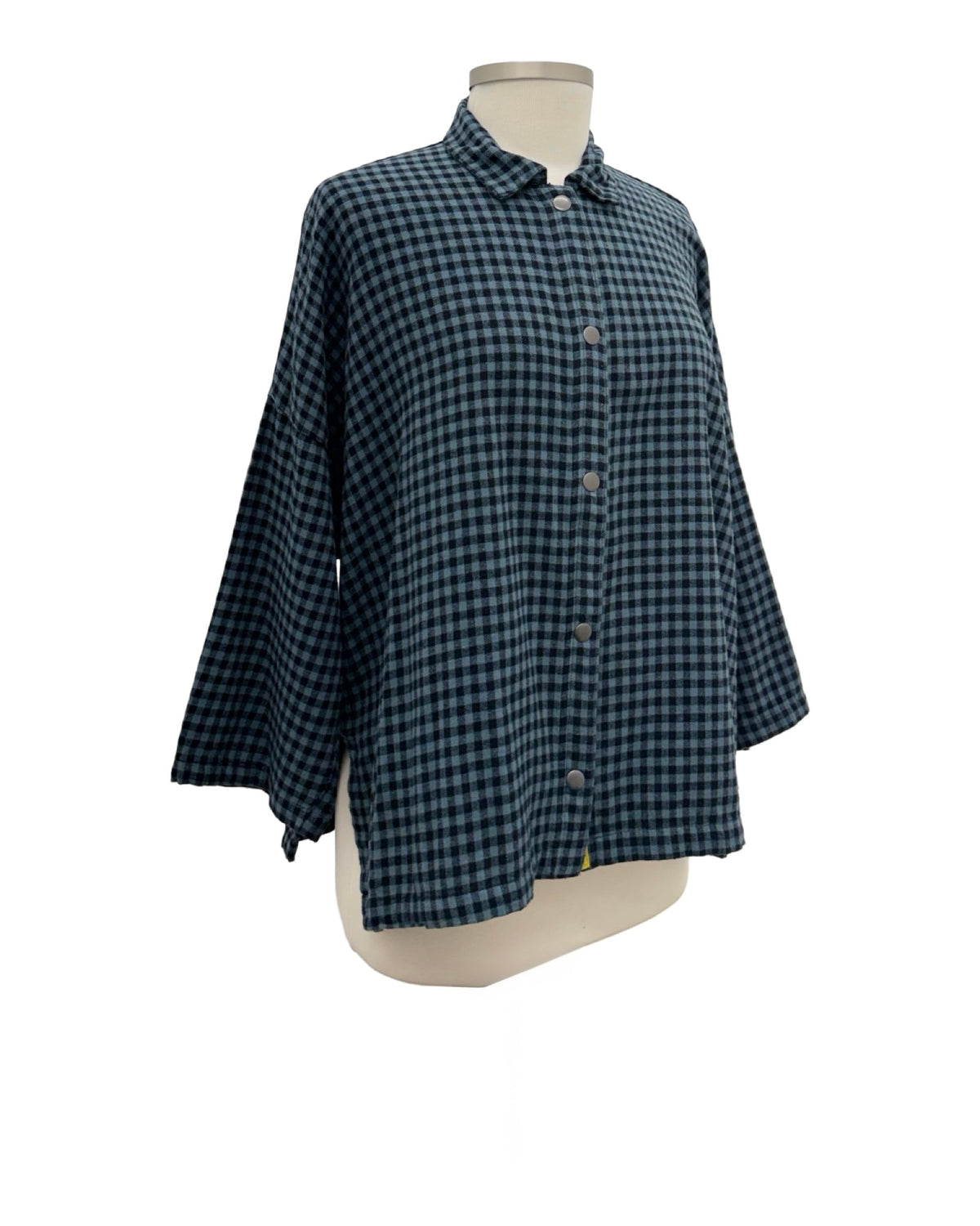 Eleven Stitch by Gerties FLANNEL BIG SHIRT SMALL CHECK