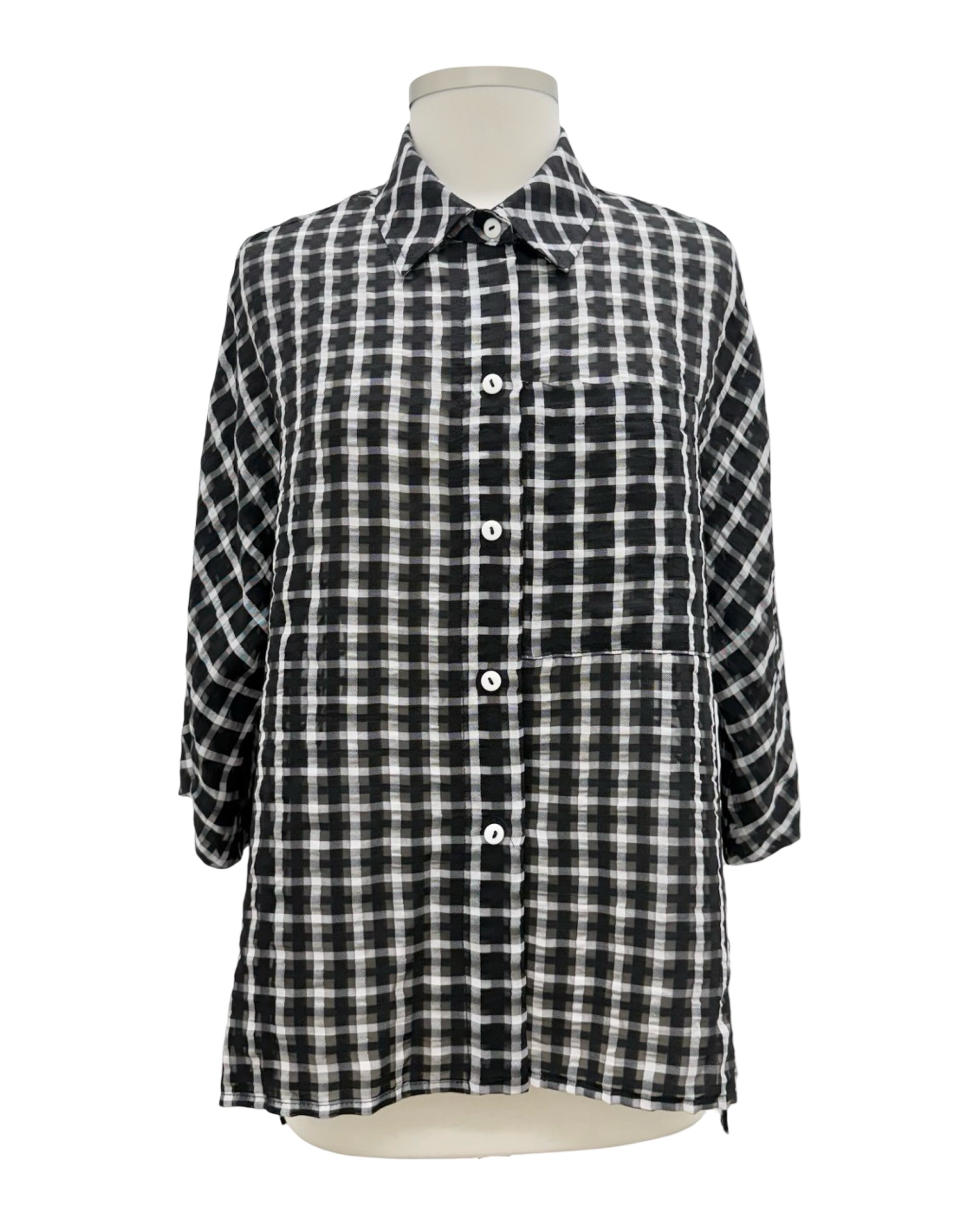 Moonlight GRID BLOUSE