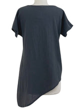 Load image into Gallery viewer, Oh My Gauze SHORT SLEEVE ASYMETRIC TOP - ORIGINALLY $53
