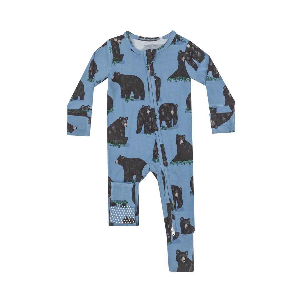 Angel Dear BLACK BEAR ROMPER