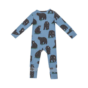 Angel Dear BLACK BEAR ROMPER