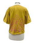 Ivy Jane SHORT SLEEVE FLOWER SWEATSHIRT