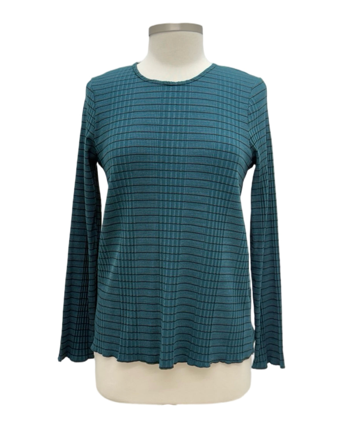 Fenini LONG SLEEVE STRIPE TOP