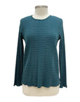 Fenini LONG SLEEVE STRIPE TOP