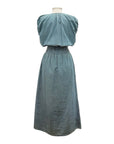 APNY CINCH WAIST INDIGO DRESS