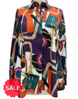 Kozan PHOEBE PRINT SHIRT - Originally $219