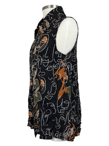Shana CRUSH ZIP FACE VEST