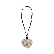 Load image into Gallery viewer, Sylca RAINBOW HEART NECKLACE
