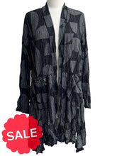 Load image into Gallery viewer, Chalet CRINKLE MESH CARDI - Originally $169
