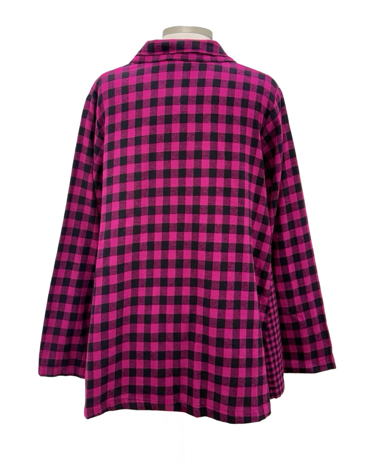 Eleven Stitch by Gerties FLANNEL PLACKET BIG CHECK
