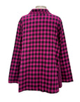 Eleven Stitch by Gerties FLANNEL PLACKET BIG CHECK